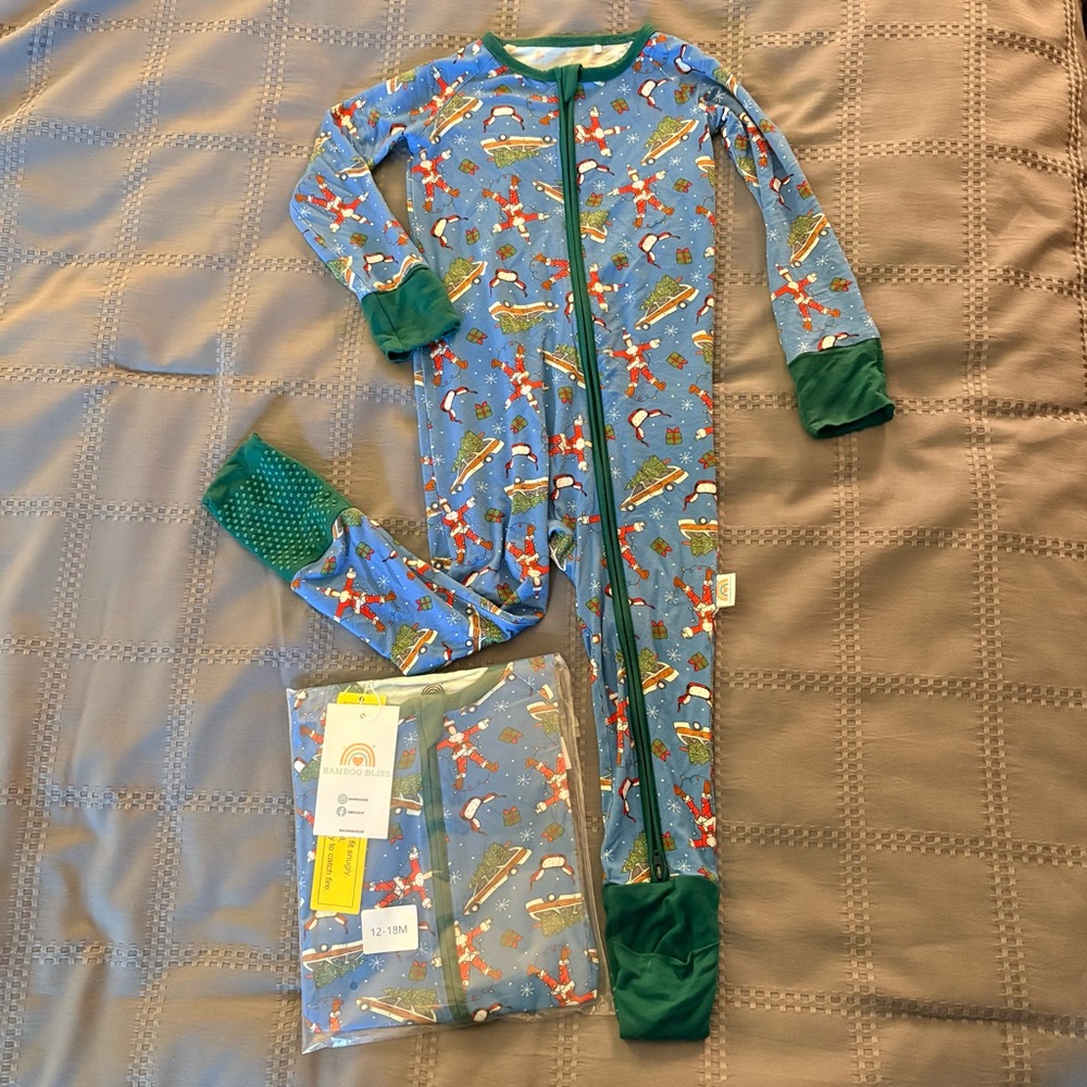 National Lampoons Christmas Vacation Bamboo Bliss Zippy 12-18m